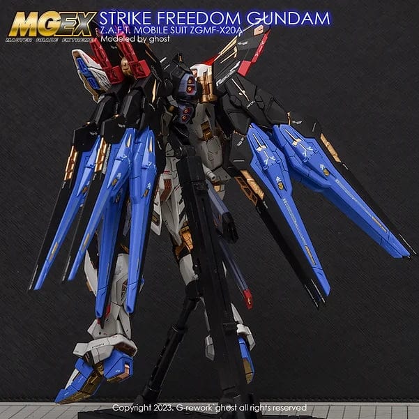 Gunprimer Scale Model Accessories G-Rework [MGEX] STRIKE FREEDOM GUNDAM