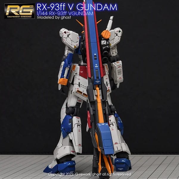 Gunprimer Scale Model Accessories G-Rework [RG] RX-93FF V GUNDAM