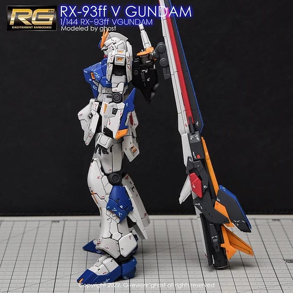 Gunprimer Scale Model Accessories G-Rework [RG] RX-93FF V GUNDAM