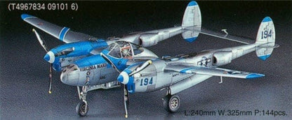 Hasegawa Scale Model Kits 1/48 Hasegawa P-38J Lightning "Virginia Marie"