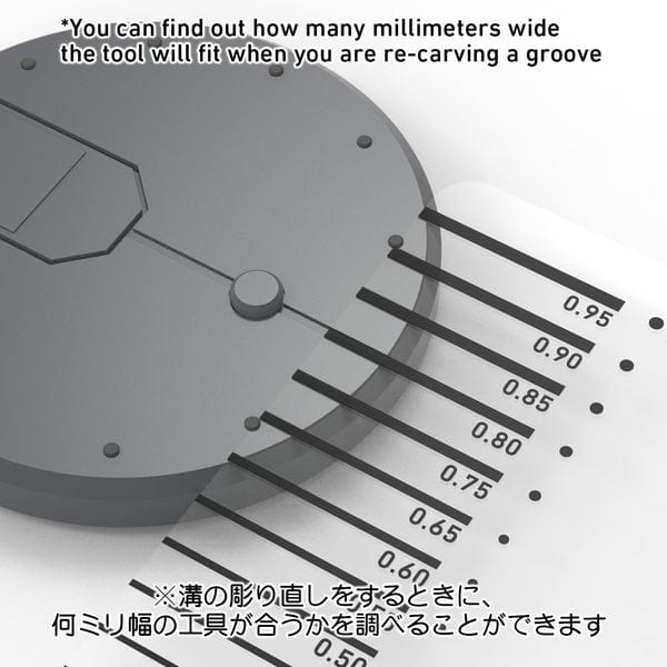 HiQ Scale Model Accessories HiQ Micro Gauge (0.05mm-2.30mm and 1.90mm-4.30mm)