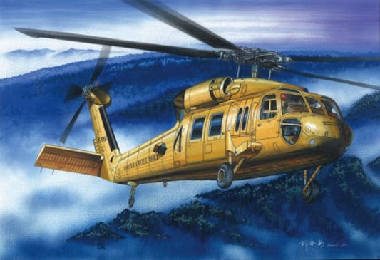 Hobby Boss Scale Model Kits 1/72 Hobby Boss UH-60A Blackhawk