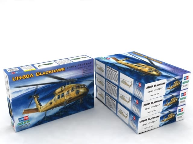 Hobby Boss Scale Model Kits 1/72 Hobby Boss UH-60A Blackhawk