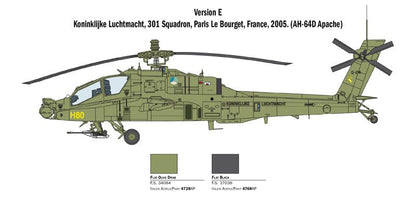 Italeri Scale Model Kits 1/48 Italeri AH-64D Apache