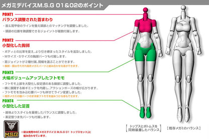 KOTO Scale Model Accessories Megami Device M.S.G 02 Bottoms Set Skin Color A [2022]