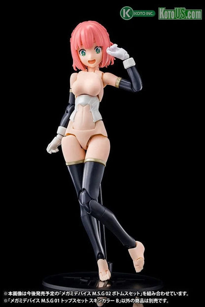 Kotobukiya Scale Model Accessories Megami Device M.S.G. 01 Tops Set Skin Color B