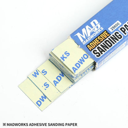 Madworks Scale Model Accessories 600 grit Madworks Self Adhesive Sandpaper