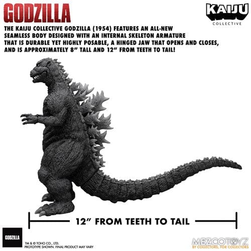 Godzilla - Figurine Godzilla version Movie 1954 Black & White 15cm -  Figurine-Discount