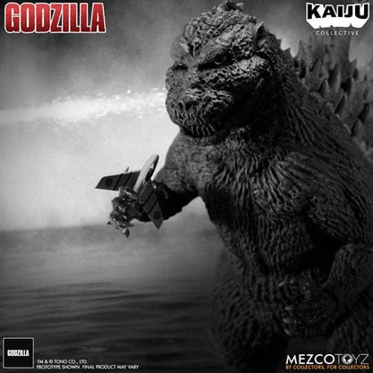 Mezco Action & Toy Figures Mezco Toys Kaiju Collective Godzilla (1954) Black and White Edition Figure