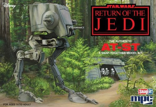 MPC Scale Model Kits MPC 1/100 Star Wars Return of the Jedi AT-ST Walker