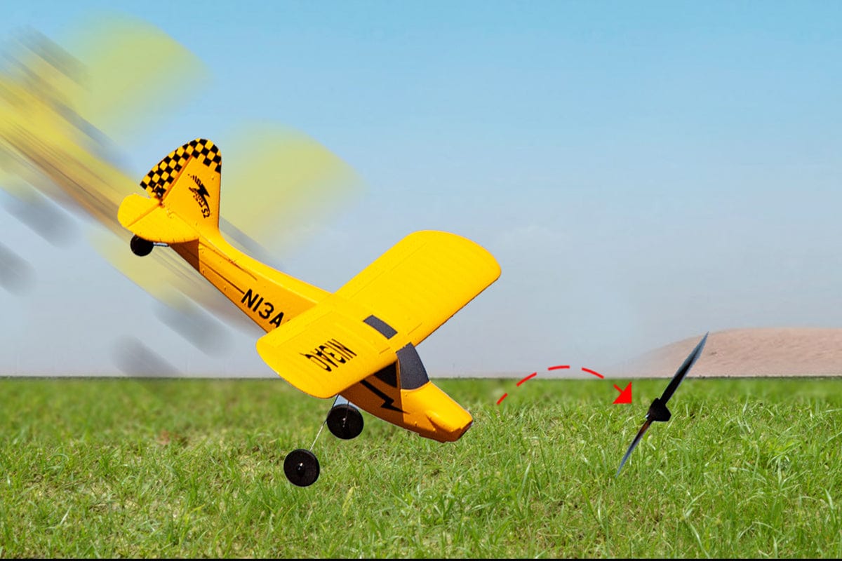 Rage RC Remote Control Cars & Trucks Rage RC Micro Sport Cub 400 -- 3 Channel RTF Airplane with PASS System
