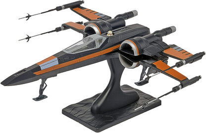 RMX Scale Model Kits Revell Poe's X-Wing Fighter SW Pre-painted
