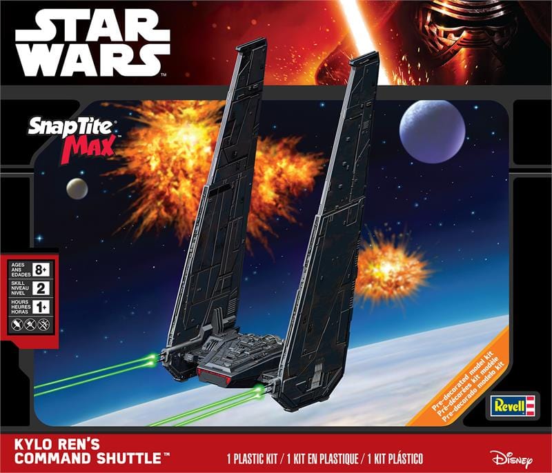 RMX Scale Model Kits Revell Star Wars Ren's Command Shuttle
