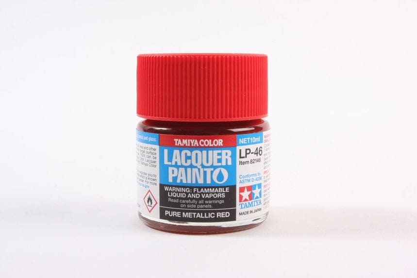 TAM Paint Lacquer LP46 Pure Metallic Red - 10ml