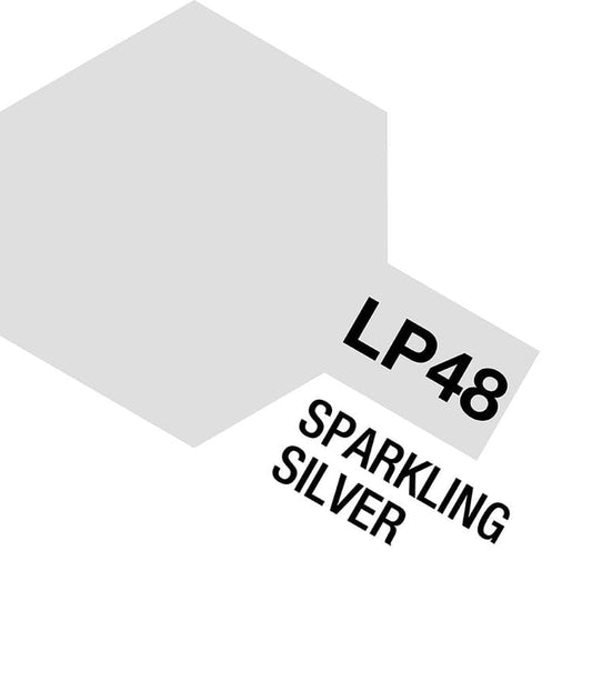 TAM Paint Lacquer LP48 Sparkling Silver - 10ml