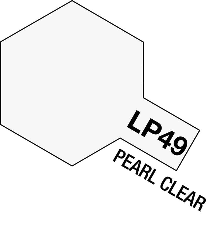 TAM Paint Lacquer LP49 Pearl Clear - 10ml