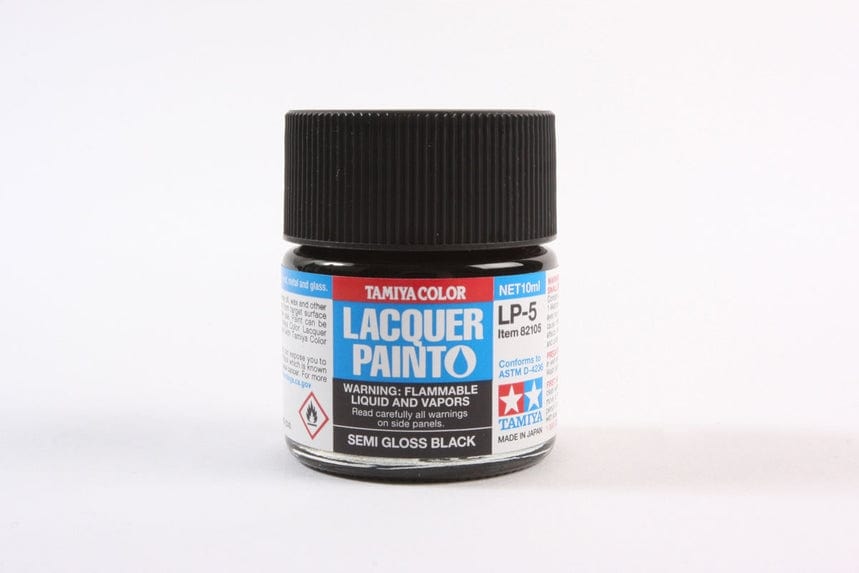 TAM Paint Lacquer LP5 Semi Gloss Black - 10ml