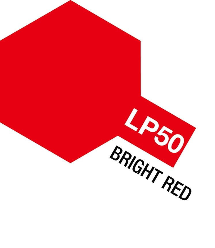 TAM Paint Lacquer LP50 Bright Red - 10ml