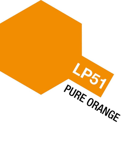 TAM Paint Lacquer LP51 Pure  Orange - 10ml