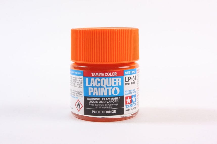 TAM Paint Lacquer LP51 Pure  Orange - 10ml