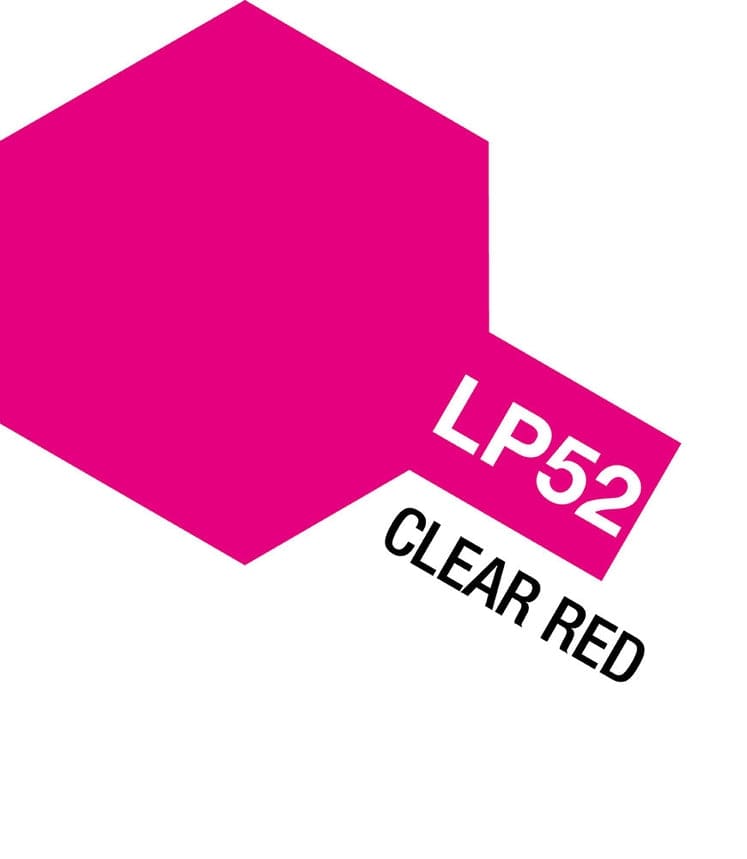 TAM Paint Lacquer LP52 Clear Red - 10ml