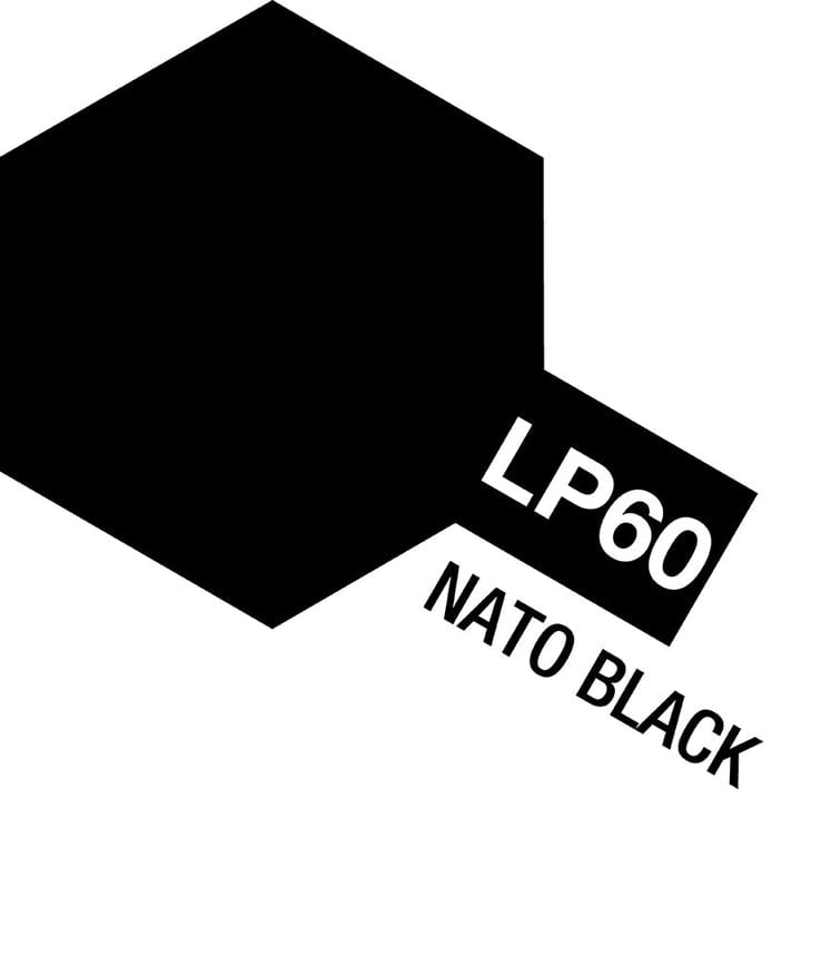 TAM Paint Lacquer LP60 Nato Black - 10ml