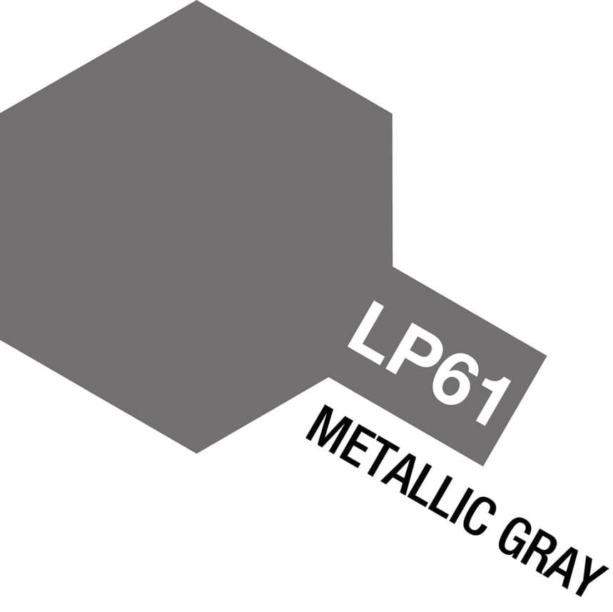 TAM Paint Lacquer LP61 Metallic Gray - 10ml