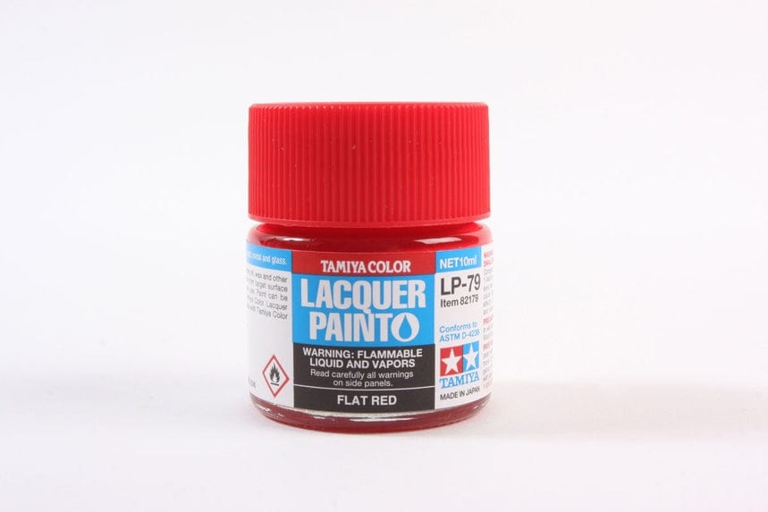 TAM Paint Lacquer LP79 Flat Red - 10ml