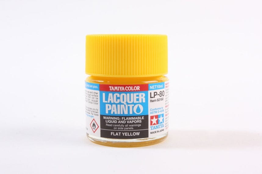 TAM Paint Lacquer LP80 Flat Yellow - 10ml