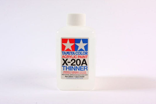 TAM Paint Tamiya Acryl/Poly Thinner X-20A - 250ml