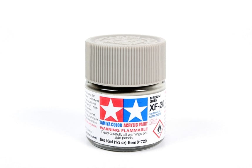 TAM Paint Tamiya ACRYLIC MINI XF-20 MEDIUM GREY - 10ml