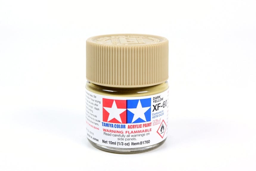 TAM Paint Tamiya ACRYLIC MINI XF-60 DARK YELLOW - 10ml