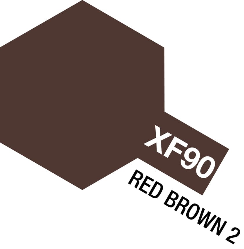 TAM Paint Tamiya ACRYLIC MINI XF-90 RED BROWN #2 - 10ml
