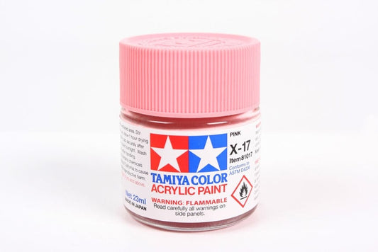 TAM Paint Tamiya Acrylic X-17 Pink - 23ml