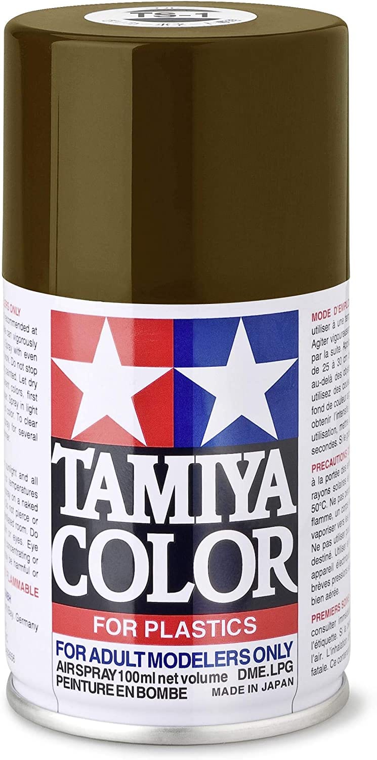TAM Paint Tamiya TS-1 Red Brown 100Ml Spray Can