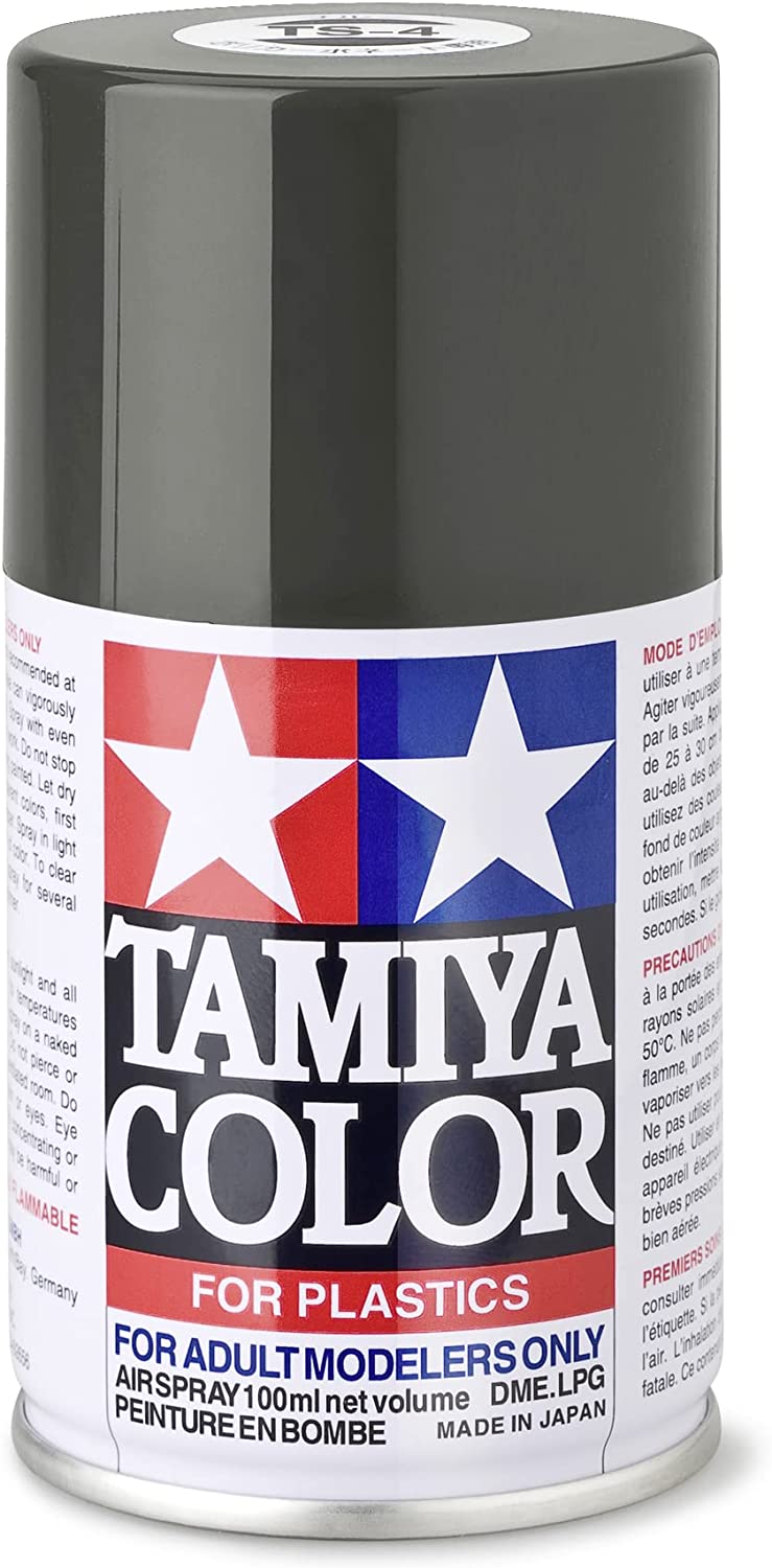 TAM Paint Tamiya TS-4 German Gray 100Ml Spray Can