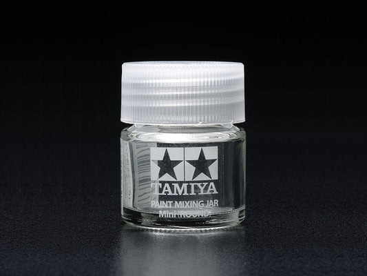 TAM Scale Model Accessories Tamiya Spare Bottle Mini (Round) - 10ml