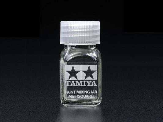 TAM Scale Model Accessories Tamiya Spare Bottle Mini (Square) - 10ml