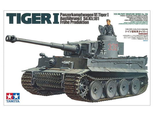 TAM Scale Model Kits 1/35 Tamiya German Tiger (early)
