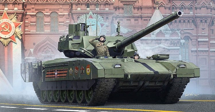 Trumpeter Scale Model Kits 1/35 Trumpeter Russian T14 Armata Tank